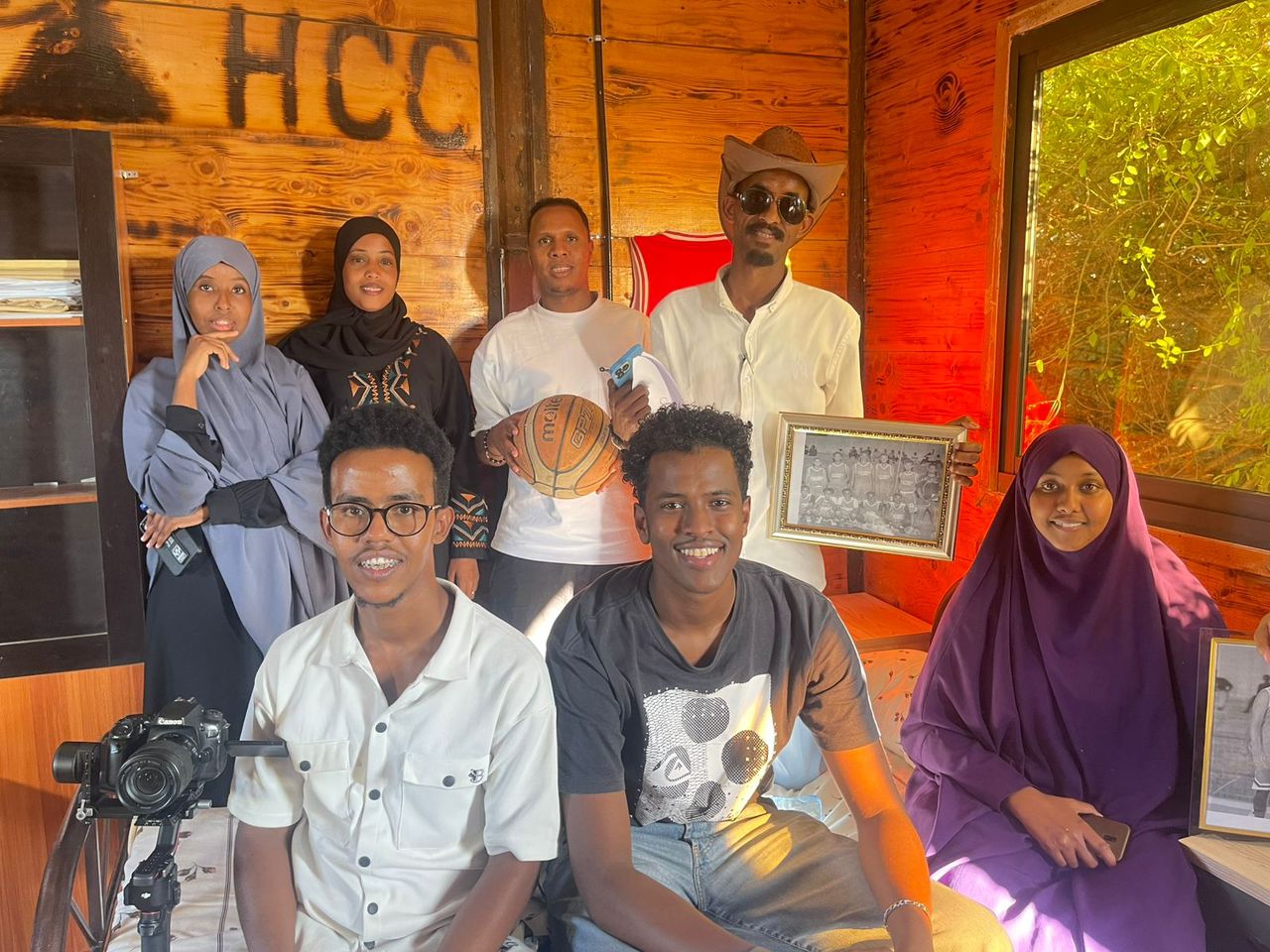 The 2024 bootcamp cohort and crew together at the Hargeisa Cultural Center